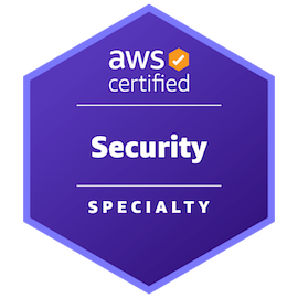 AWS CERTIFIED SECURITY SPECIALTY